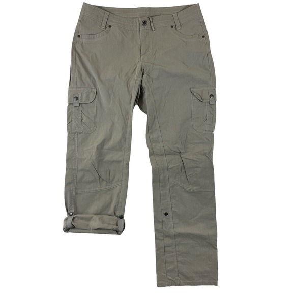 Kühl Kilffside Convertible Women Beige Pants Sz 14 Regular - Picture 1 of 5